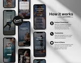 100 Wellness Instagram Reels Templates Bundle DigiPax