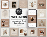 Wellness Coach Instagram Post Templates DigiPax
