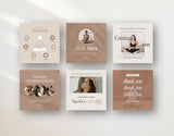 Wellness Coach Instagram Post Templates DigiPax