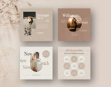 Wellness Coach Instagram Post Templates DigiPax