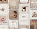 Wellness Coach Instagram Post Templates DigiPax