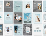 Wellness Instagram Post Templates Mockup