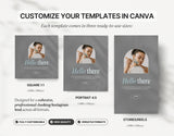 Wellness Instagram Templates 3 Sizes