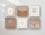 Wellness Quotes Instagram Post Templates DigiPax