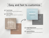 Wellness Quotes Instagram Post Templates DigiPax
