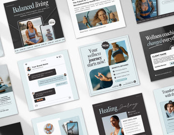 Wellness Static Meta Ad Templates DigiPax