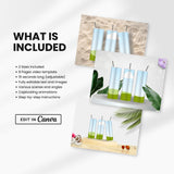 Etsy 3 Skinny Tumblers Listing Video Template Summer DigiPax