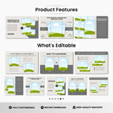 A4 Document Pages Canva Mockup Templates Bundle DigiPax