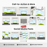 A4 Document Pages Canva Mockup Templates Bundle DigiPax