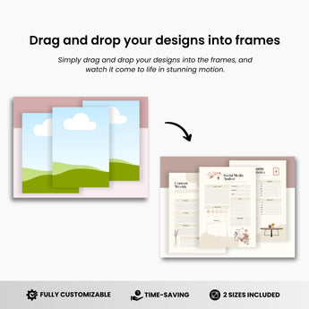 Etsy A4 Document Listing Video Template DigiPax