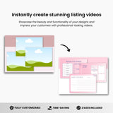 Etsy A4 Landscape Document Listing Video Template DigiPax