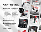 Black Friday Static Meta Ad Templates What is included Mockup