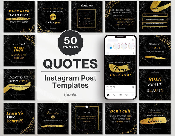 Instagram Quote Templates - DigiPax