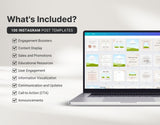 Business Coach Instagram Post Templates What is included mockup