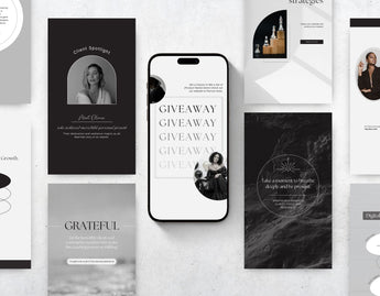 Coach Instagram Story Templates Aesthetic Mockup