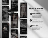 100 Coach Instagram Reels Templates Bundle DigiPax