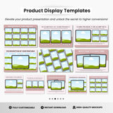 Digital Planner Tablet Canva Mockup Templates Bundle DigiPax