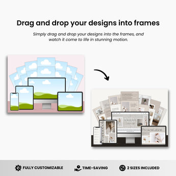 Etsy Digital Products Bundle Listing Video Template White DigiPax