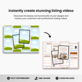 Etsy Digital Products Listing Video Template White DigiPax