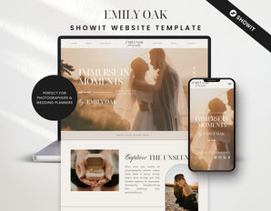 Showit Website Theme Template Photography DigiPax