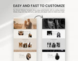 Showit Website Theme Template Photography DigiPax