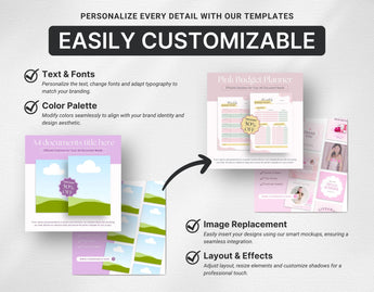 Digital Listing Mockup Templates Canva Purple DigiPax