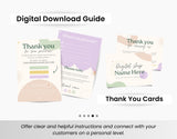 Etsy Digital Products Shop Branding Bundle Kit DigiPax