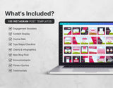 Fitness Coach Instagram Post Templates What is Included Mockup