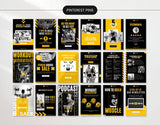 Fitness Coach Social Media Templates Bundle Kit DigiPax