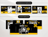 Fitness Coach Social Media Templates Bundle Kit DigiPax