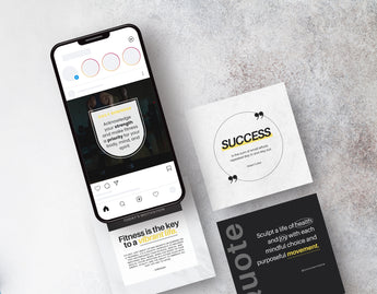Fitness Quotes Instagram Post Templates DigiPax