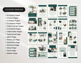 Home Decor Product Catalog Template Mockup DigiPax