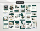 Home Decor Pinterest Pin Templates Mockup DigiPax