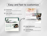 Ultimate Home Decor Social Media Templates Bundle Kit Easy and Fast to customize Mockup DigiPax