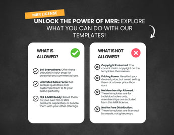 PLR MRR Instagram Puzzle Templates Bundle Master Resell Rights License DigiPax