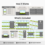 Instagram Templates Mockups Bundle Black Devices DigiPax