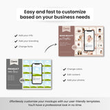 Instagram Templates Mockups Bundle Black Devices DigiPax