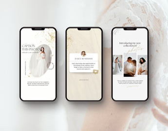 Luxury Photography Instagram Templates Bundle Kit DigiPax