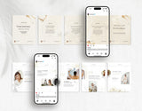 Luxury Photography Instagram Carousel Templates Mockup