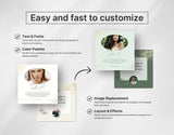 Luxury Photography Instagram Templates Bundle Kit DigiPax