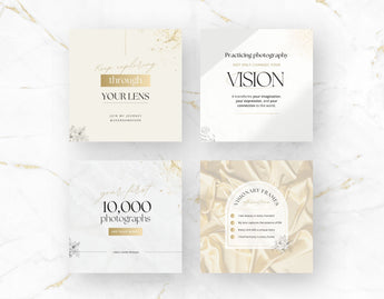 Luxury Photography Quotes Instagram Post Templates DigiPax