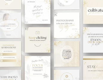 Luxury Photography Quotes Instagram Post Templates DigiPax