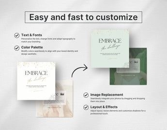 Luxury Photography Quotes Instagram Post Templates DigiPax