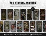 100 Luxury Christmas Reels Templates Bundle DigiPax