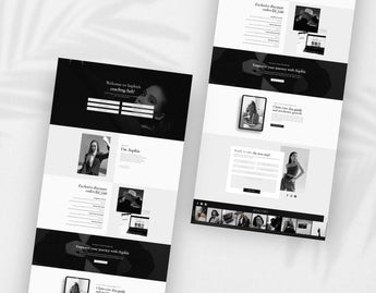 Showit Link in Bio Template for Coaches & Photographers DigiPax