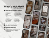 100 Melanin Instagram Reels Templates Bundle What is included Mockup