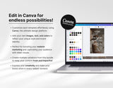 100 Melanin Instagram Reels Templates Bundle Edit in Canva Mockup