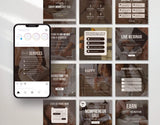 PLR MRR Mompreneur Faceless Instagram Templates Bundle DigiPax