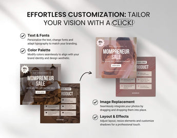 PLR MRR Mompreneur Faceless Instagram Templates Bundle DigiPax