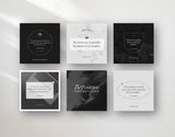 Motivational Quotes Instagram Post Templates DigiPax 6 posts mockup